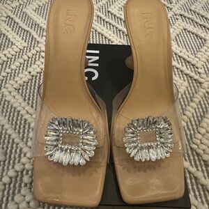 Embellished pumps size 10